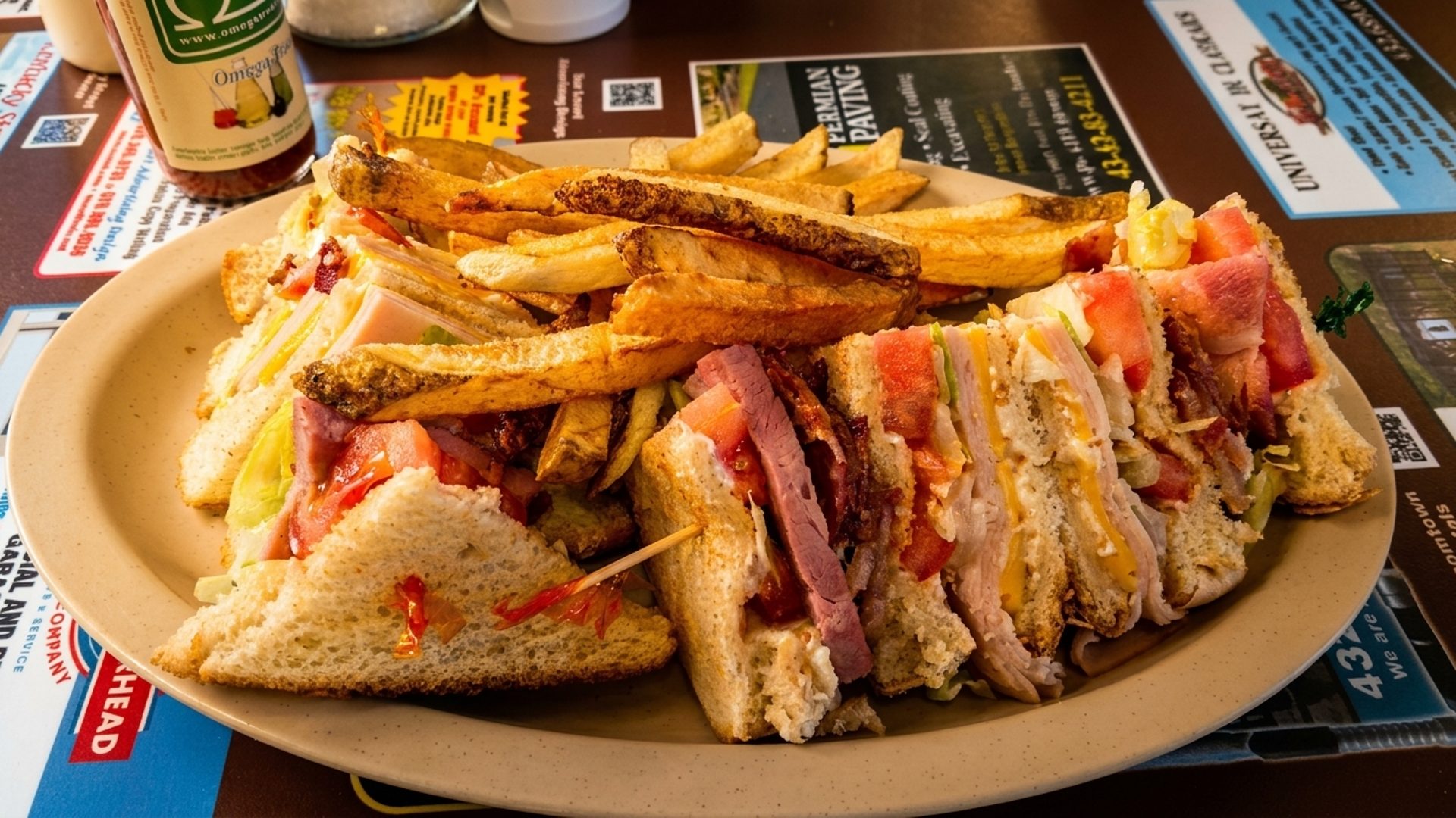 Breakfast through lunch