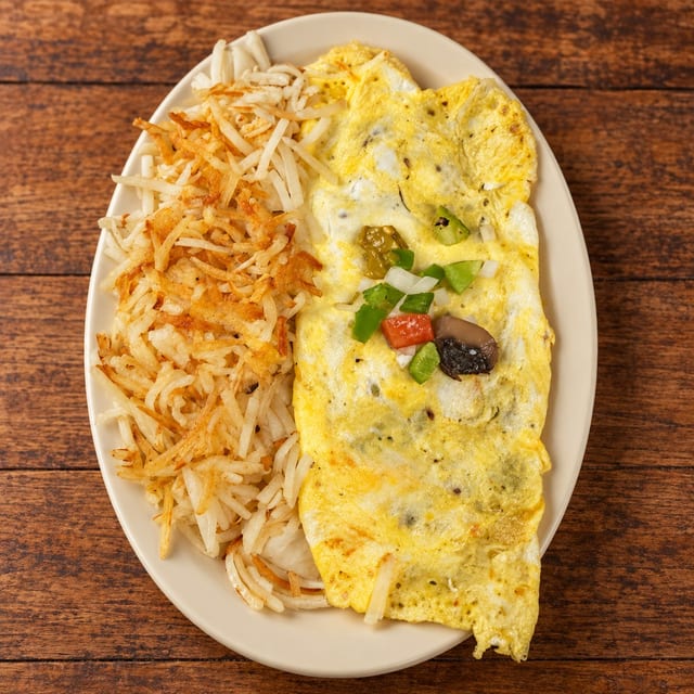 Veggie Omelette.