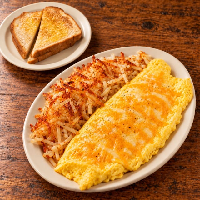 Cheese Omelette.