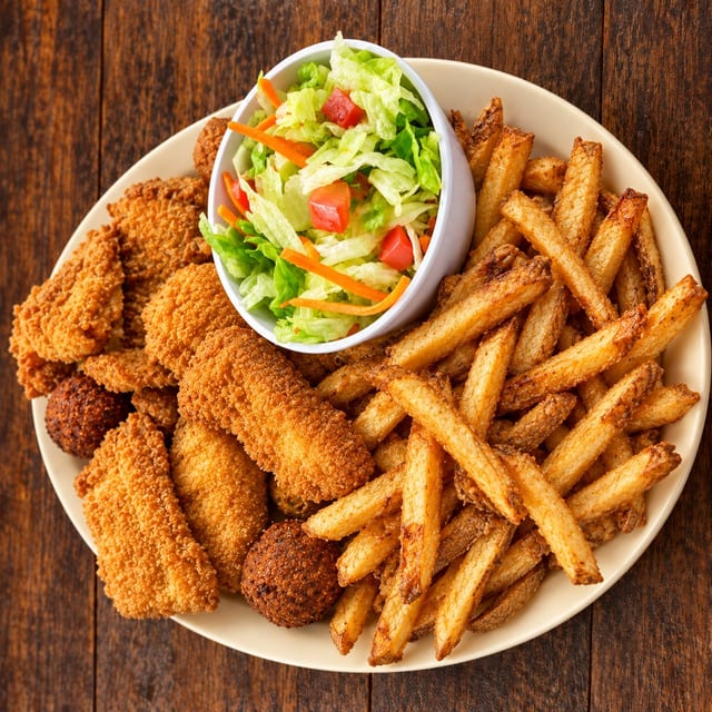 Fried Catfish Plate.