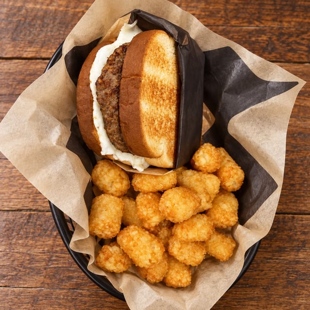 Bacon or Sausage-Egg Sandwich.